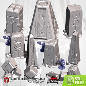 Xenos Monoliths -  10mm to 32mm- Txarli Factory