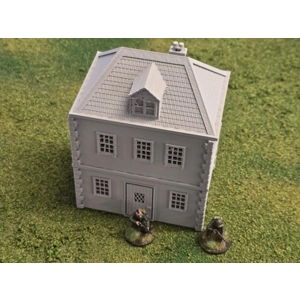WWII Plain Normandy House - 15mm to 28mm WWII Plain Normandy House - 15mm to 28mm