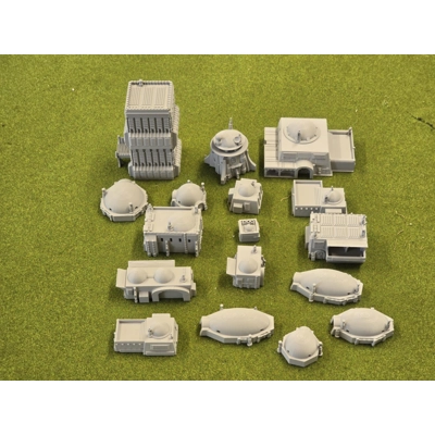 Desert Terrain Set - 6mm to 8mm Desert Terrain Set - 6mm to 8mm