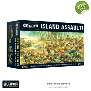 Island Assault Starter Army -Americans V. Japanese- Bolt Action