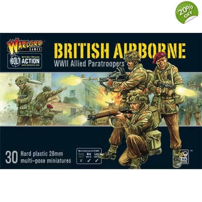 British Airborne WWII Allied Paratroopers British Airborne WWII Allied Paratroopers