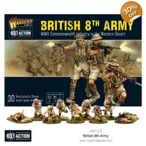 British 8th Army Infantry British 8th Army Infantry