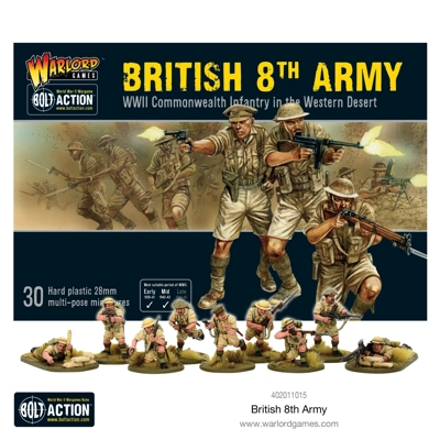 British 8th Army Infantry British 8th Army Infantry