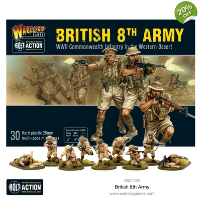 British 8th Army Infantry British 8th Army Infantry