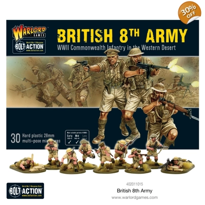 British 8th Army Infantry
