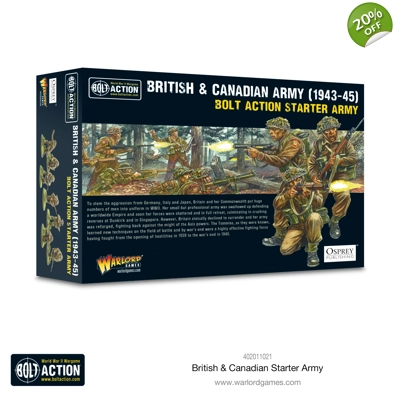 British & Canadian Army (1943-45) - Bolt Action British & Canadian Army (1943-45) - Bolt Action