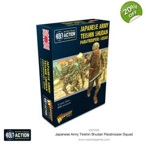 Japanese Teishin Shudan Paratrooper Squad