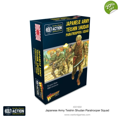 Japanese Teishin Shudan Paratrooper Squad Japanese Teishin Shudan Paratrooper Squad