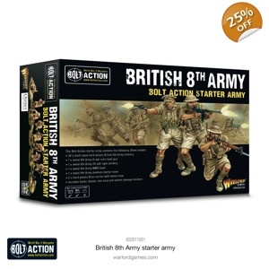 British 8th Starter Army - Bolt Action British 8th Starter Army - Bolt Action