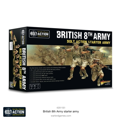 British 8th Starter Army - Bolt Action British 8th Starter Army - Bolt Action