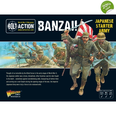 Banzai! Imperial Japanese Starter Army - Bolt Action Banzai! Imperial Japanese Starter Army - Bolt Action