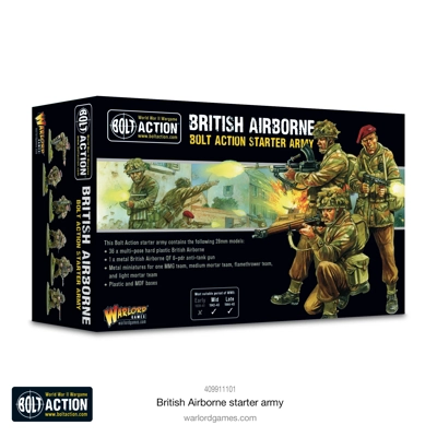 British Airborne Starter Army - Bolt Action British Airborne Starter Army - Bolt Action
