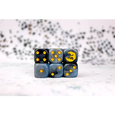 Moon DIce Set 16mm & 12mm Moon DIce Set 16mm & 12mm