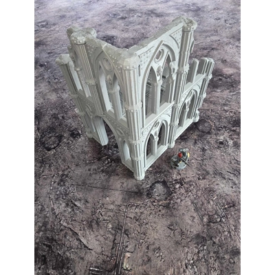 Cathedral Ruins 25mm - 32mm Scenery Cathedral Ruins 25mm - 32mm Scenery