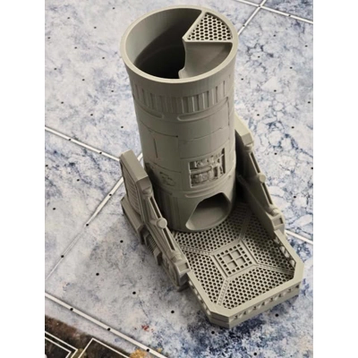 Sci-fi Dice Tower - Stagetop
