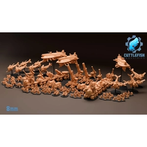 Small Leeged Dwrfs - 8mm - FULL SET - Cuttlefish Industries