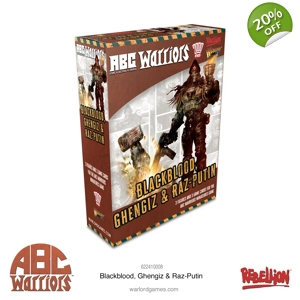 ABC Warriors: Blackblood, Ghengiz & Raz-Putin ABC Warriors: Blackblood, Ghengiz & Raz-Putin