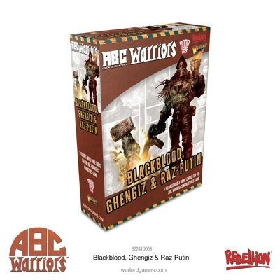 ABC Warriors: Blackblood, Ghengiz & Raz-Putin ABC Warriors: Blackblood, Ghengiz & Raz-Putin