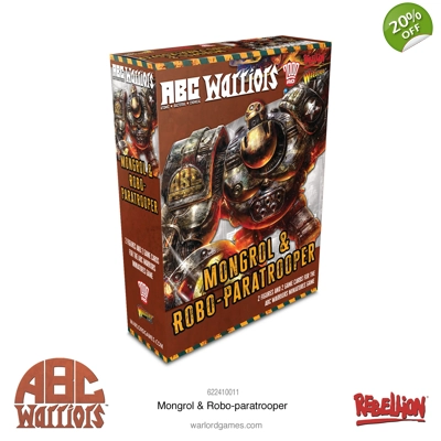 ABC Warriors: Mongrol & Robo-Paratrooper ABC Warriors: Mongrol & Robo-Paratrooper