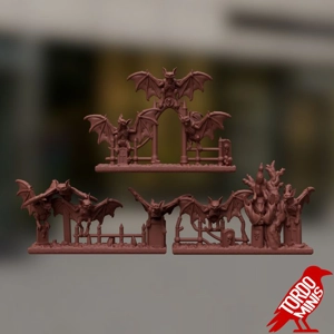 Zombie Bats - Vampire Legions - 10mm