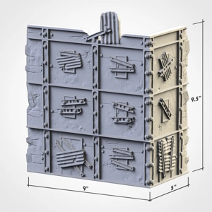 WTC Large Ruin 02 - post appocalyptic - 10mm to 32mm