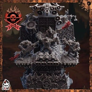 Orcs Rock Band (Mad Max Style)