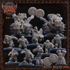 Steel Beards Part.1 Bloodbowl Team