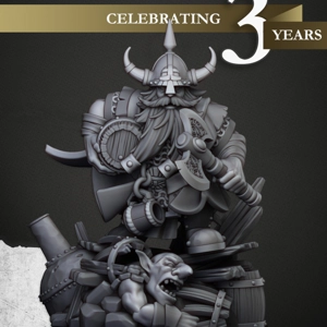 Dwarf Brewmaster - 25mm to 32mm - Sons of YMIR