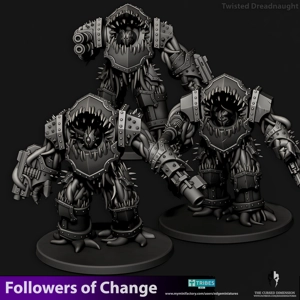 Twisted Dreadnoughts 28mm - Followers of Change