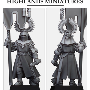 Gallia Battle Standard - 25mm to 32mm - Highland Miniatures