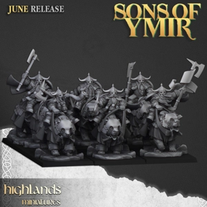 Heavy Cavalry Unit - 25mm to 32mm - Sons of YMIR