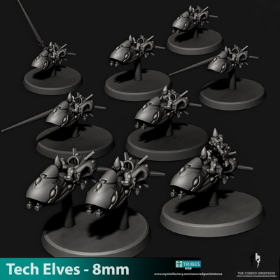 Tech Elves - Jetbikes 8mm Tech Elves - Jetbikes 8mm