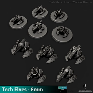 Tech Elves - Drones - 8mm Tech Elves - Drones - 8mm