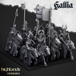 Knights of Gallia - 25mm to 32mm - Highland Miniatures