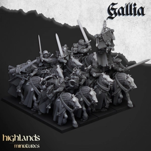 Gallia Questing Knights - 25mm to 32mm - Highland Miniatures