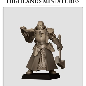 Sunland  Battle Priest 1 - 25mm to 32mm - Sunland