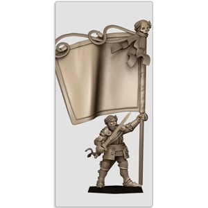 BSB on Foot with Blank Banner - 25mm to 32mm - Sunland