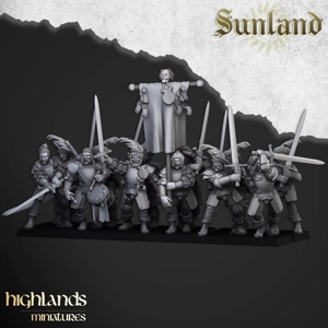 Landsknechts Unit - 25mm to 32mm - Sunland