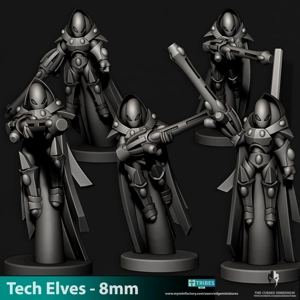 Phantom Warriors 8mm - Tech Elves Phantom Warriors 8mm - Tech Elves