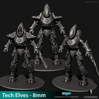 Tech Elves - Super Titans - 8mm Tech Elves - Super Titans - 8mm