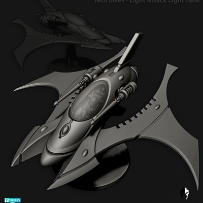 Tech Elves - Fast Attack Light Flyers 8mm Tech Elves - Fast Attack Light Flyers 8mm