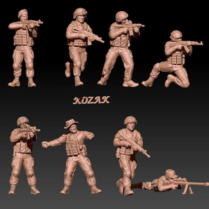 Ukranian Modern Forces Set 2 - 1/100 - 1/72 or 1/60 scale Ukranian Modern Forces Set 2 - 1/100 - 1/72 or 1/60 scale