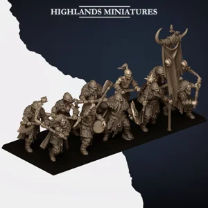 Norse Raiders 2 Handed Weapons Unit - 25mm to 32mm