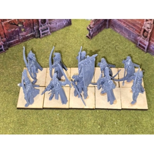 Aegean Elf Bowmen Unit - 25mm to 32mm - Highland miniatures