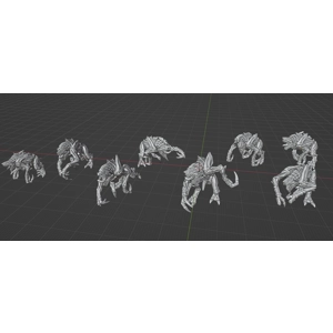 Space room Alien Set - 15mm - Rok Miniatures