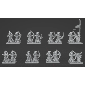 Elves of the Past Age - 10mm ROK Miniatures