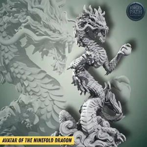 Avatar of the Ninefold Dragon 25mm to 32mm