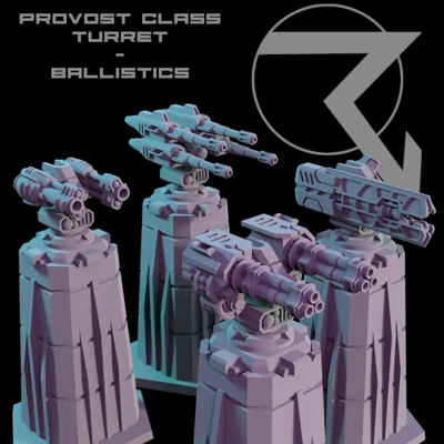 Defense Turret Expansion - Ballistic Weapons Packs