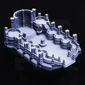 Ballroom of Castle Beaufax - 32mm scale