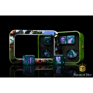 Terror - Bloody Football Dice (Set of 7)